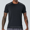 T-shirt Men T-Shirt Print Quick Secy ROPA Deportiva Para hombres Crew Neck Sports Training Performance Tee